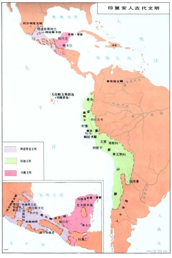 为什么北美洲土著数量很少而南美洲土著很多